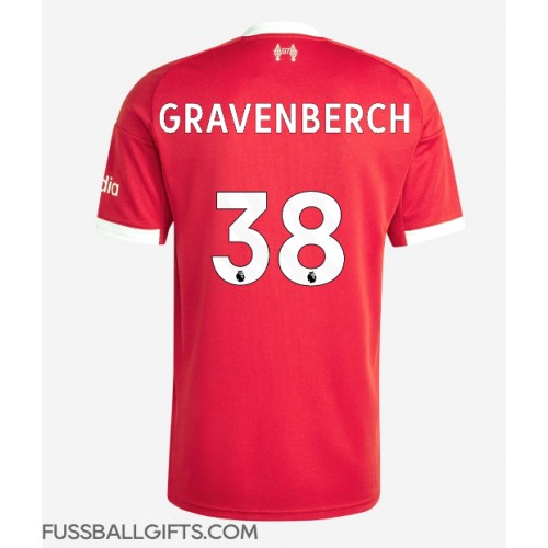 Liverpool Ryan Gravenberch #38 Fußballbekleidung Heimtrikot 2025-26 Kurzarm